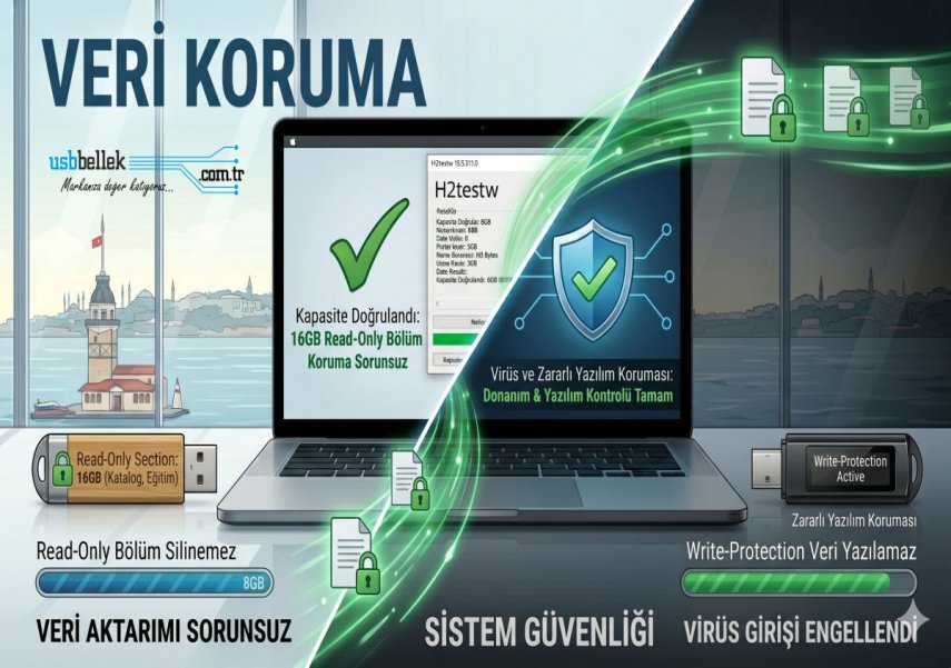 Şirket Verilerini Korumak: Logolu USB Belleklerde Veri Güvenliği
