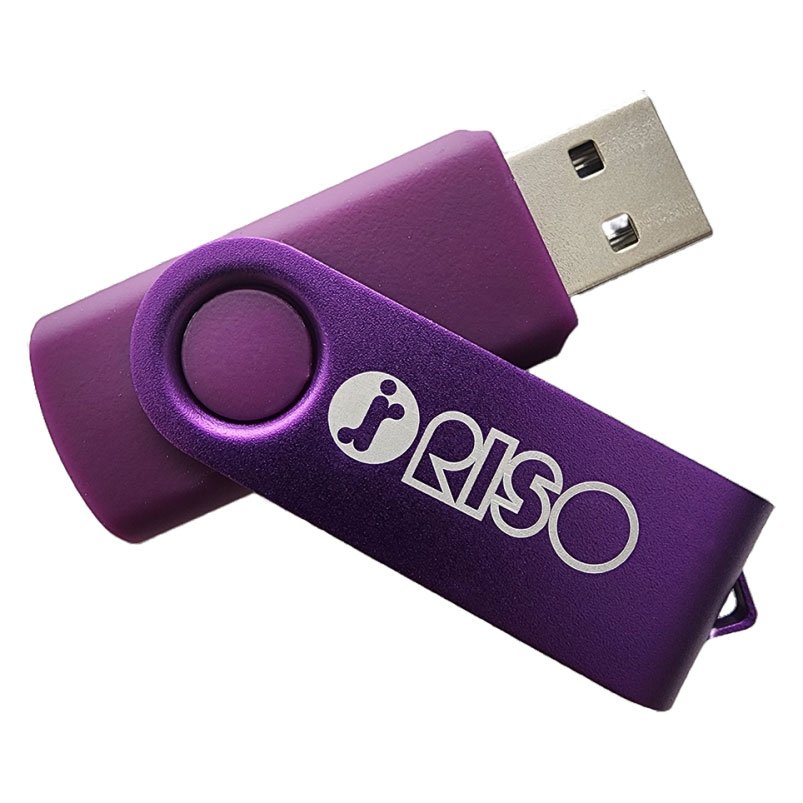 Metal Döner Başlıklı USB Bellek
