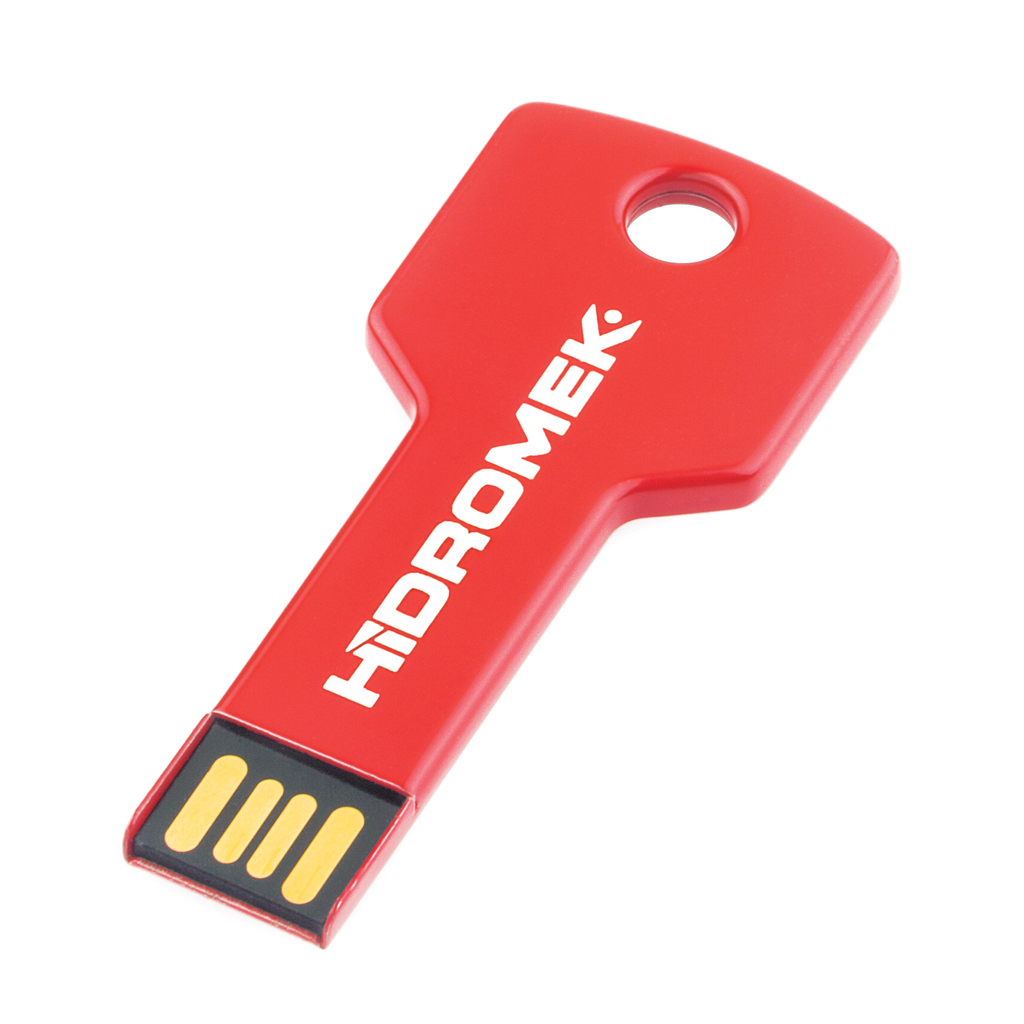 Kırmızı Anahtar USB Bellek