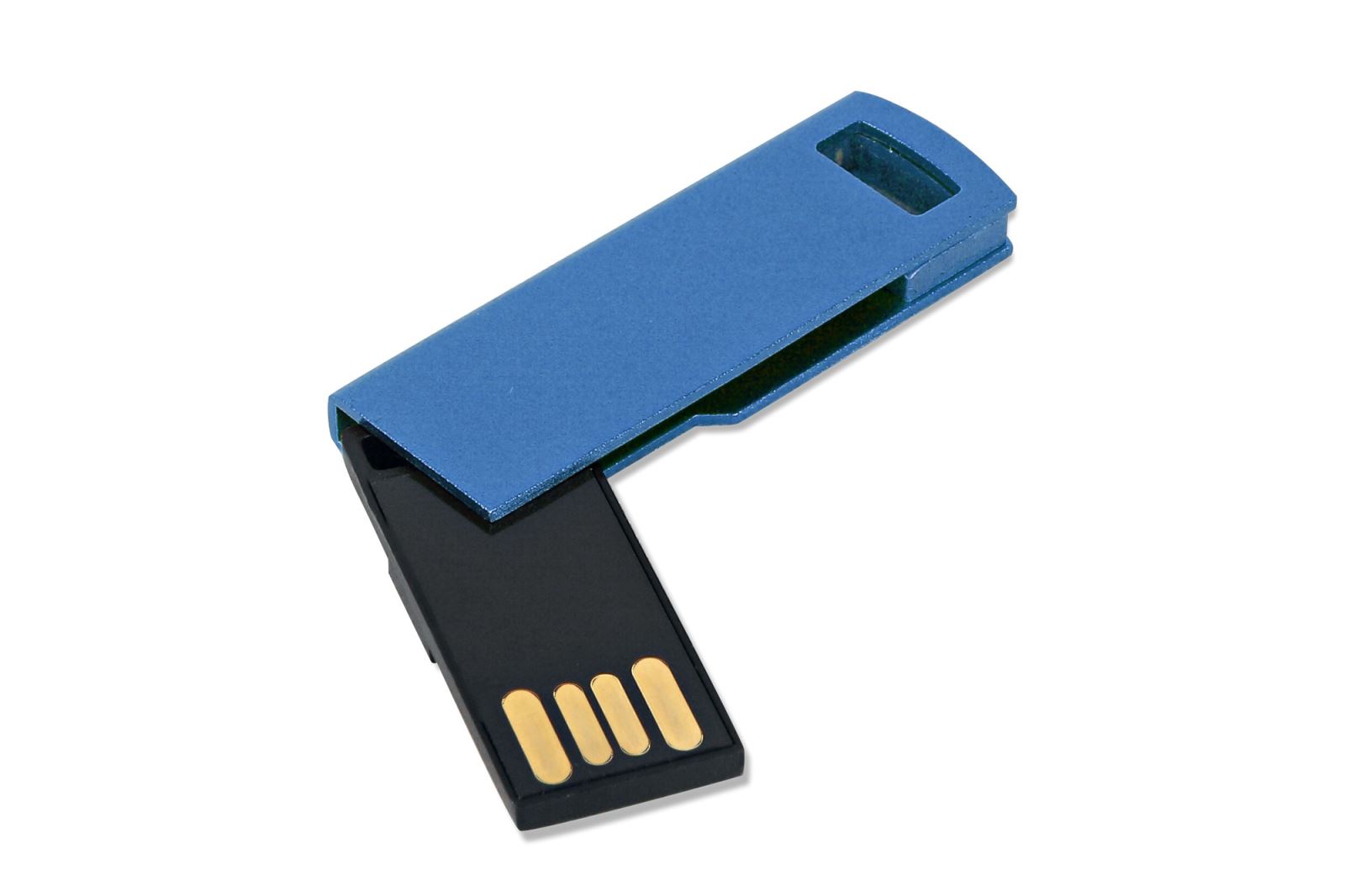 Metal Mavi USB Bellek