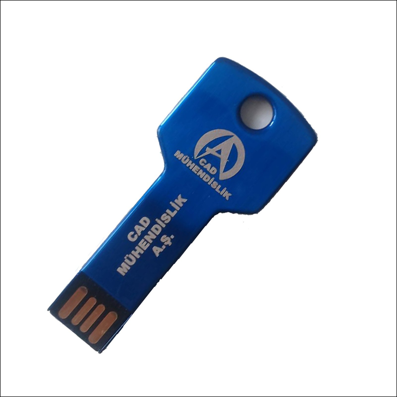 Mavi Anahtar USB Bellek